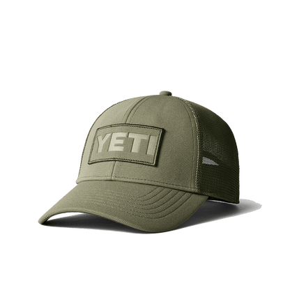 PATCH TRUCKER HAT - Olive on Olive