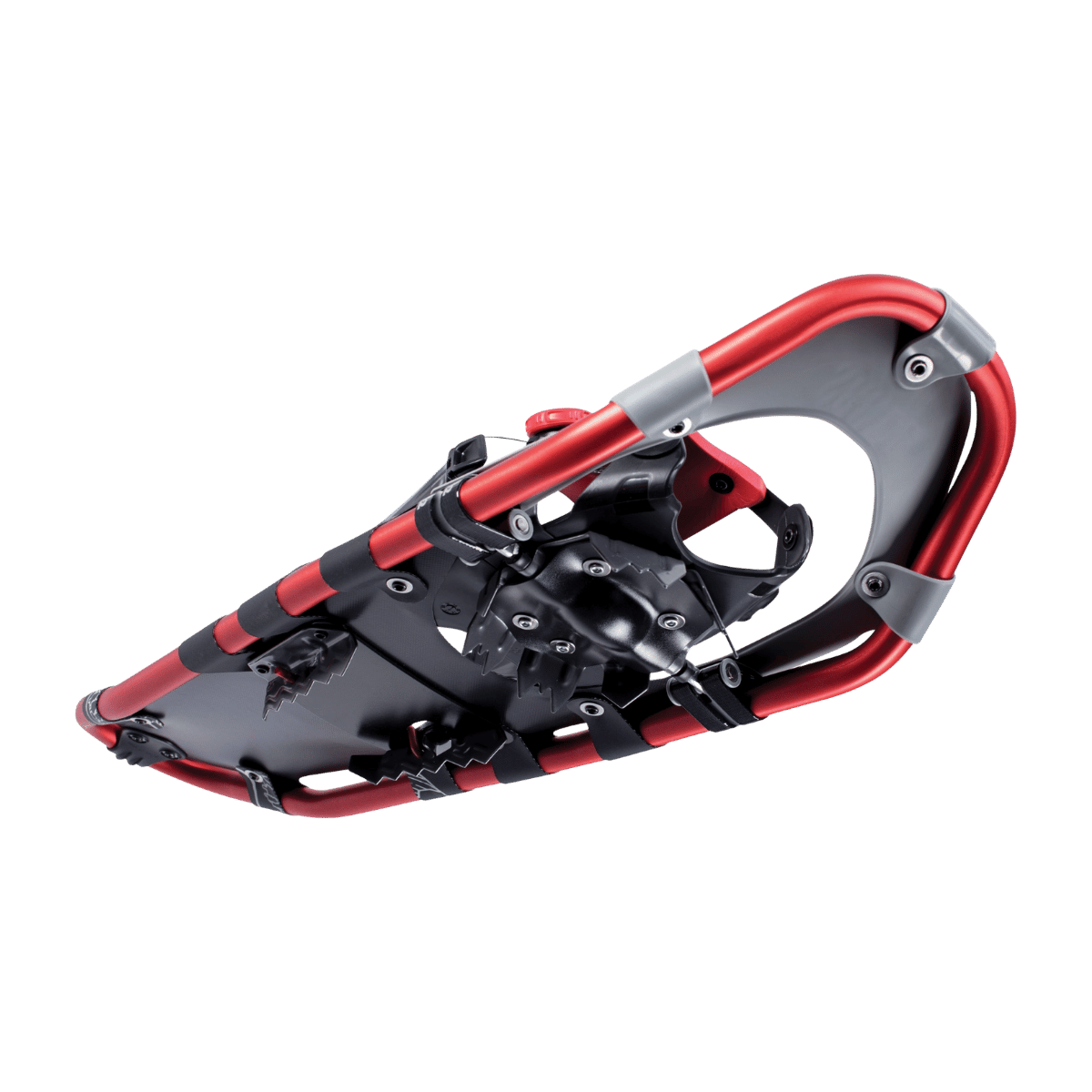 TUBBS SNOWSHOES PANORAMIC SNOWSHOE - BLACK/RED - BOTTOM/UNDERSIDE VIEW