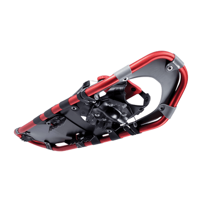 TUBBS SNOWSHOES PANORAMIC SNOWSHOE - BLACK/RED - BOTTOM/UNDERSIDE VIEW