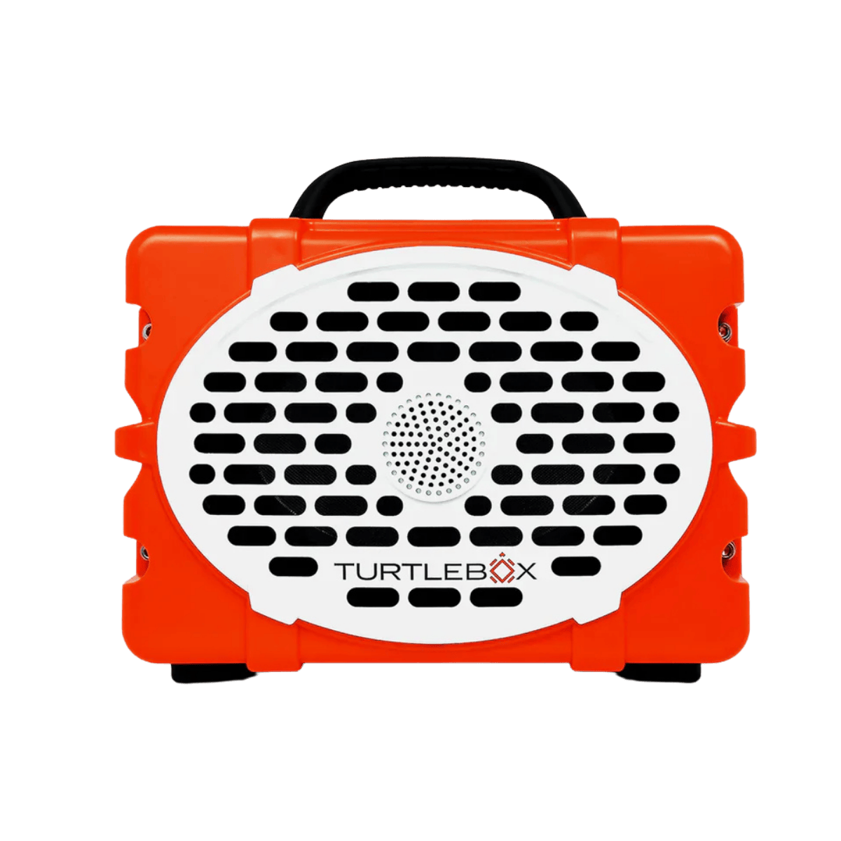 TURTLEBOX AUDIO GEN 3 SPEAKER - WHITE/ORANGE