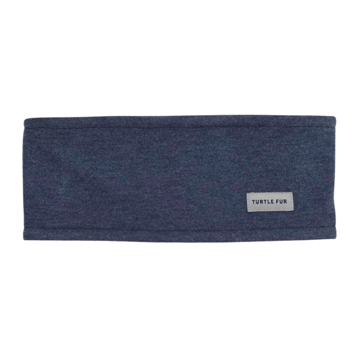 TURTLE FUR COMFORT SHELL LUXE WIDE HEADBAND DENIM