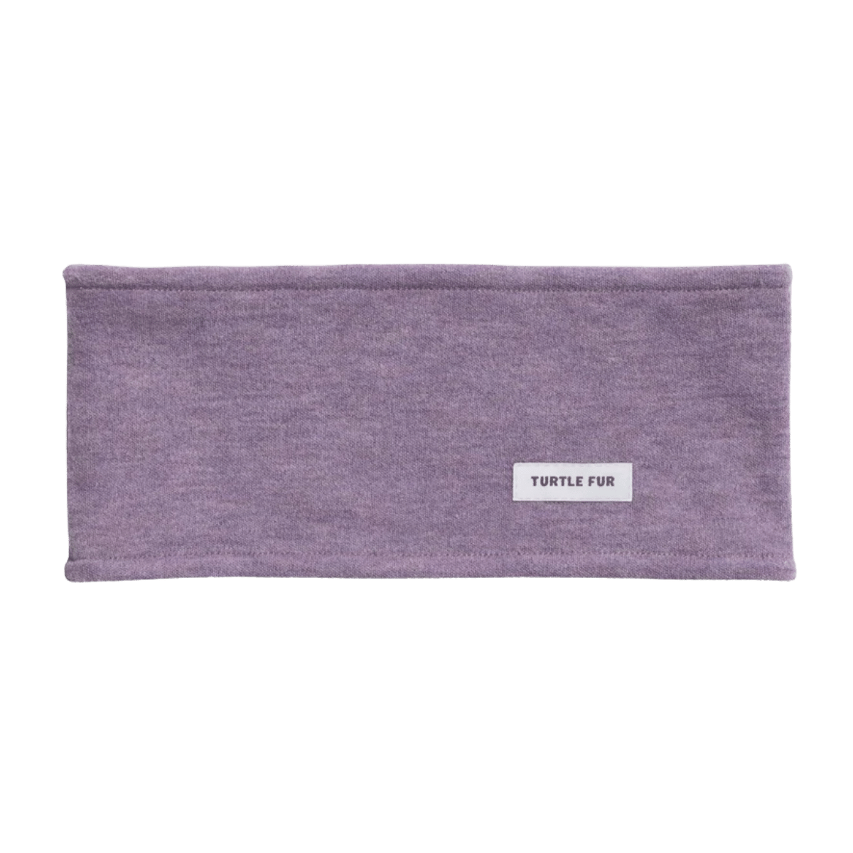 TURTLE FUR COMFORT SHELL LUXE WIDE HEADBAND PLUM