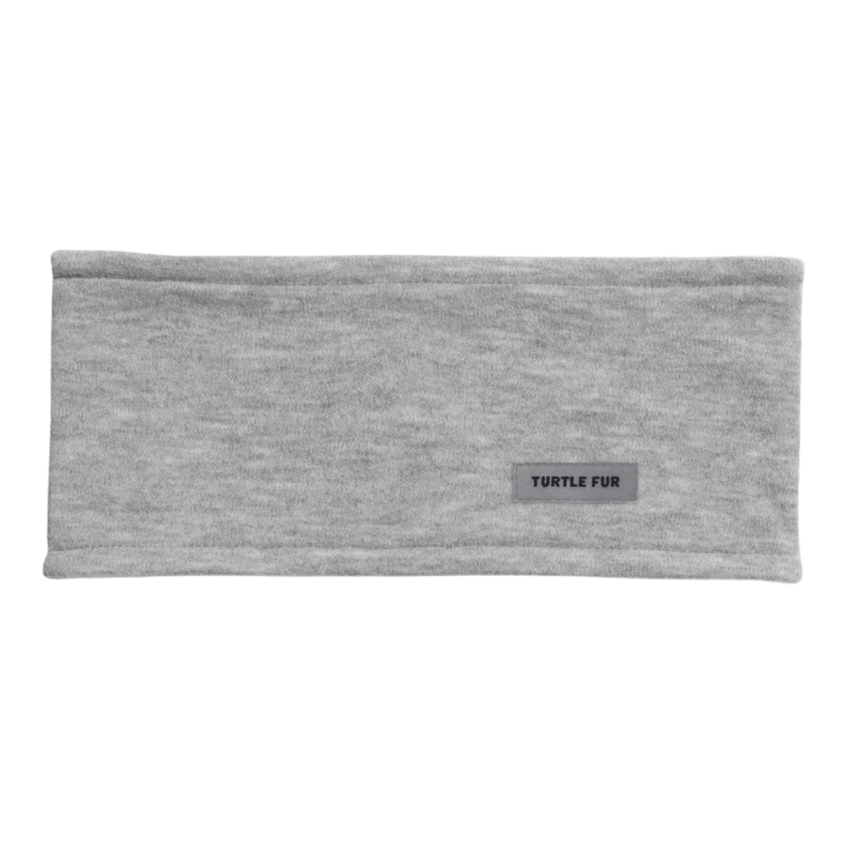 TURTLE FUR COMFORT SHELL LUXE WIDE HEADBAND SILVER