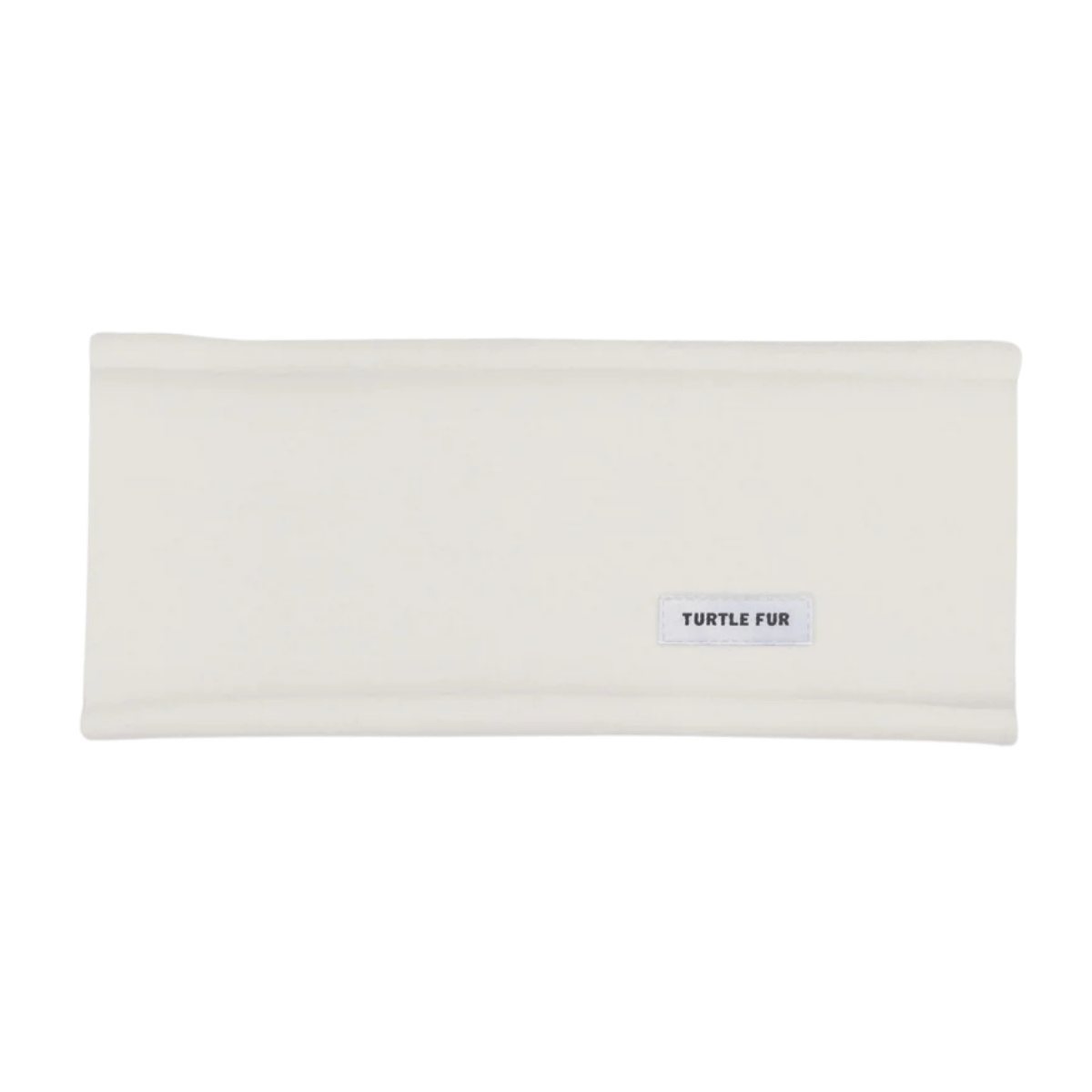 TURTLE FUR COMFORT SHELL LUXE WIDE HEADBAND SNOW