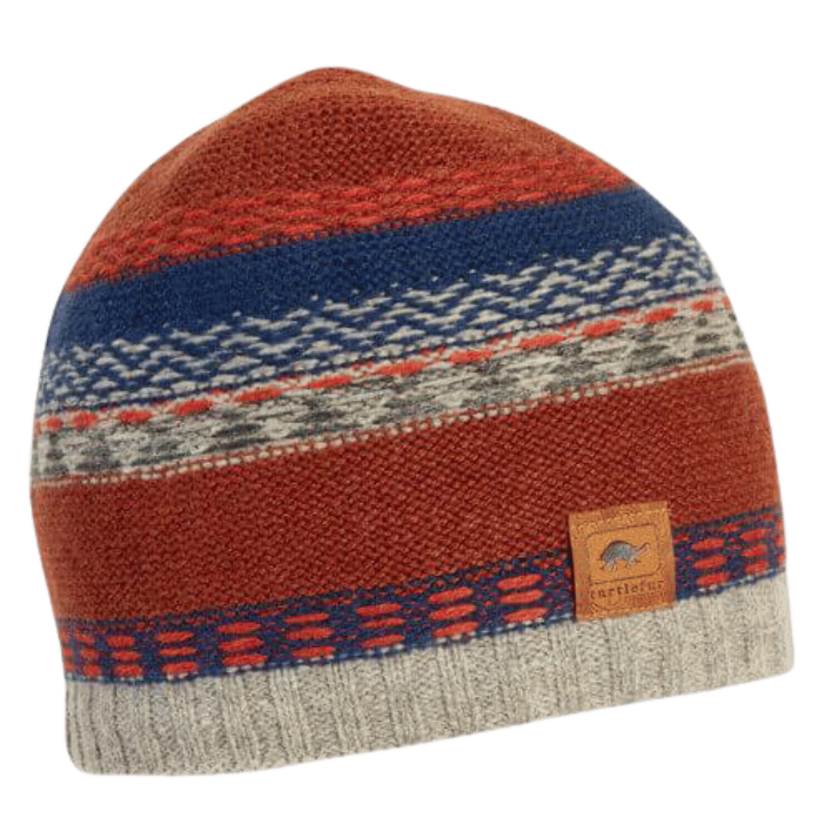 TURTLE FUR LAMBSWOOL DAMON BEANIE - ACORN