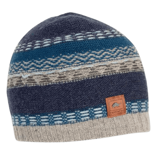 TURTLE FUR LAMBSWOOL DAMON BEANIE - INK