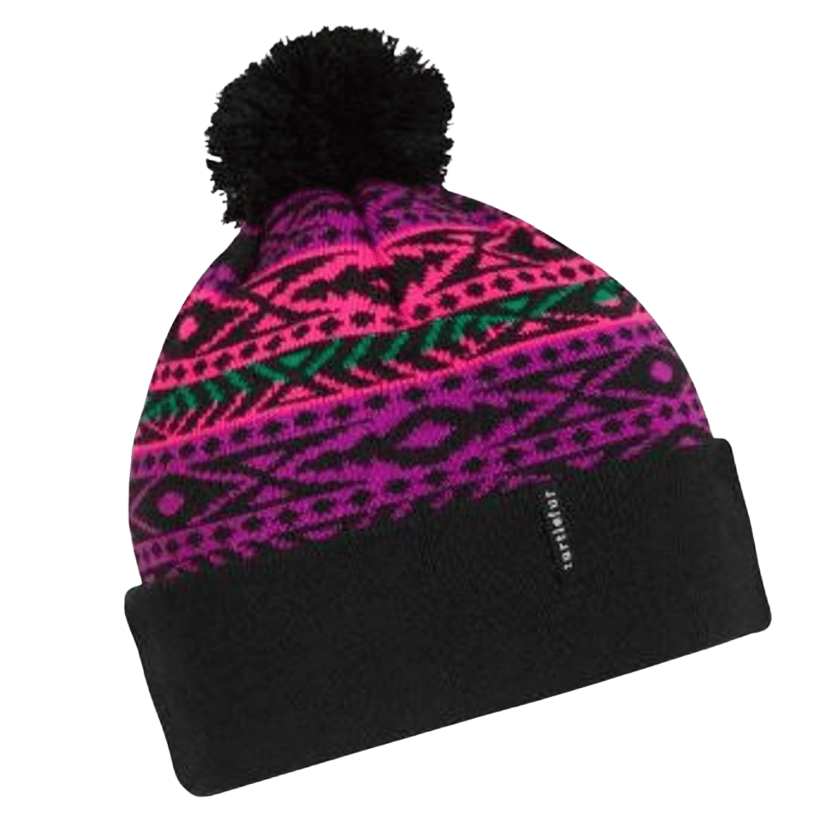 TURTLE FUR YOUTH WINTER THYME BEANIE - ONYX