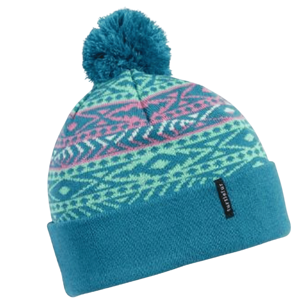 TURTLE FUR YOUTH WINTER THYME BEANIE - TURQUOISE