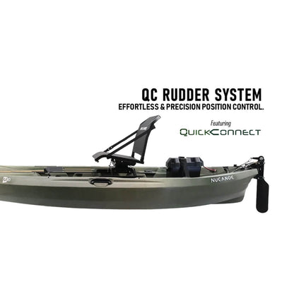 NUCANOE U10 KAYAK - 10'10" QC rudder system