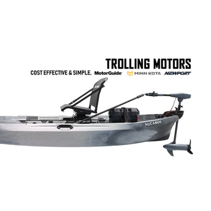 NUCANOE U10 KAYAK - 10'10" trolling motors