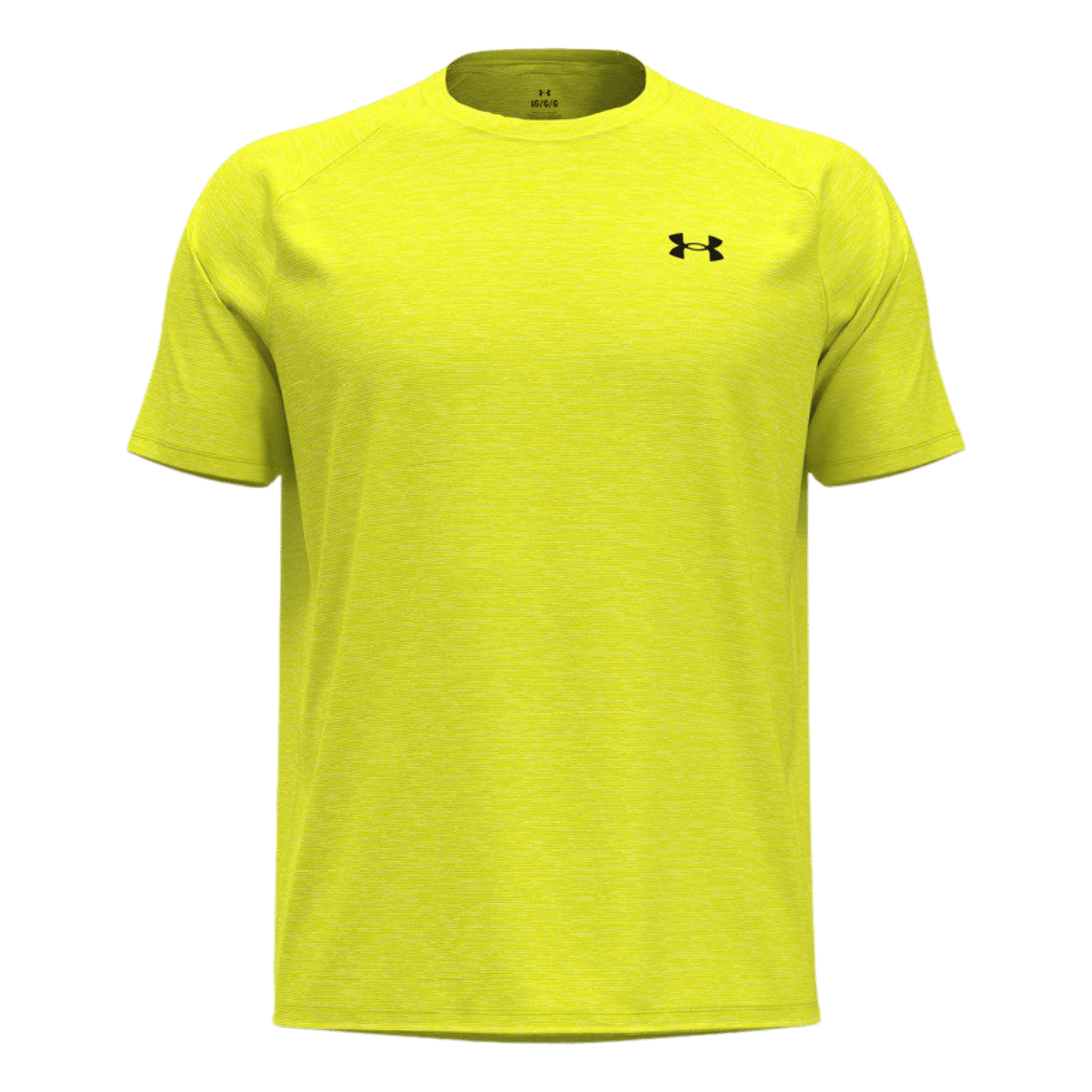 UNDER ARMOUR MEN'S UA TECH SHORT SLEEVE T-SHIRT - HIGH VIS YELLOW