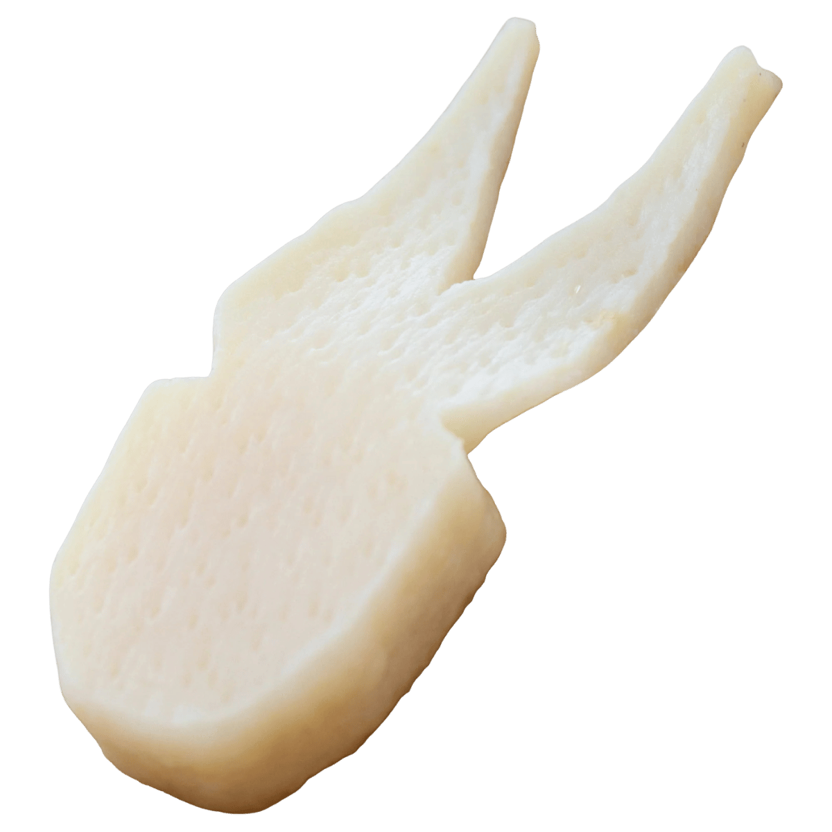 UNCLE JOSH BAIT PORK FROG FISHING LURE - WHITE