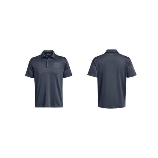 UNDER ARMOUR TECH POLO DOWNPOUR GRAY