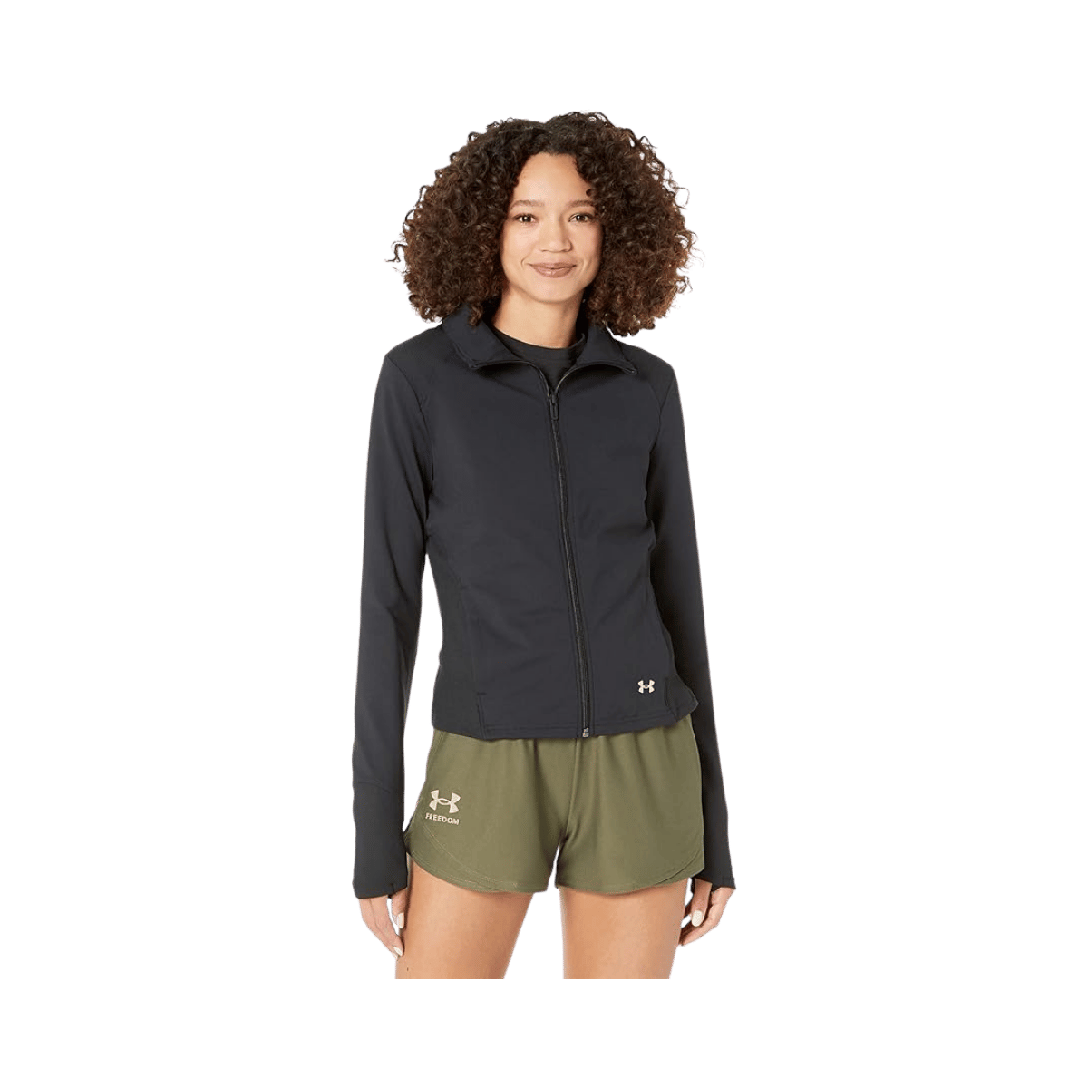UNDER ARMOUR WOMENS MERIDIAN JACKET BLACK