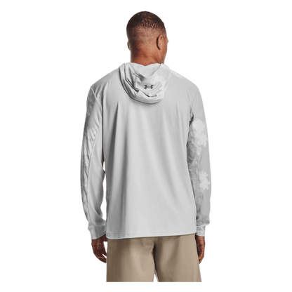 UNDERARMOUR ISO CHILL SHOREBREAK CAMO HOODIE WW BACK