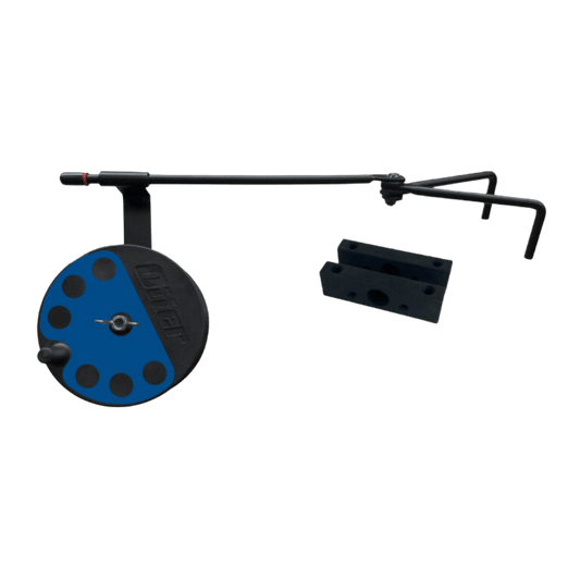 OTTER OUTDOOR QUICK ATTACH SERIES UNIVERSAL RATTLE WHEEL_ANGLED FRONT VIEW