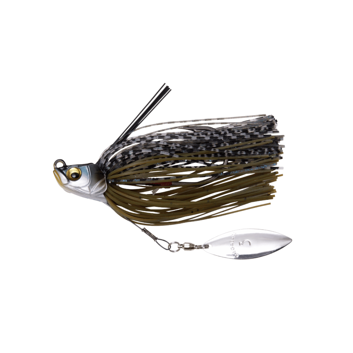 MEGABASS UOZE SWIMMER BASS JIG #3 TITANIUM WIRE IG_GILL