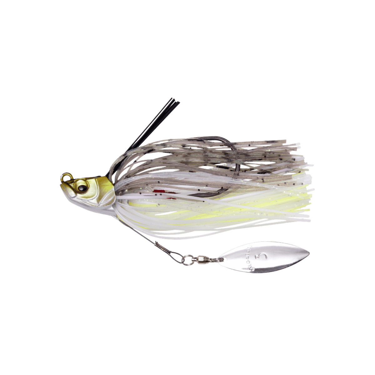 MEGABASS UOZE SWIMMER BASS JIG #3 TITANIUM WIRE_AYU