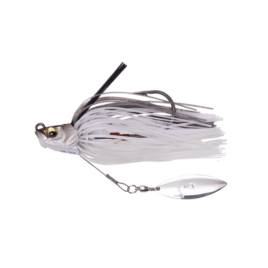 MEGABASS UOZE SWIMMER BASS JIG #3 TITANIUM WIRE JIG_SMOKE
