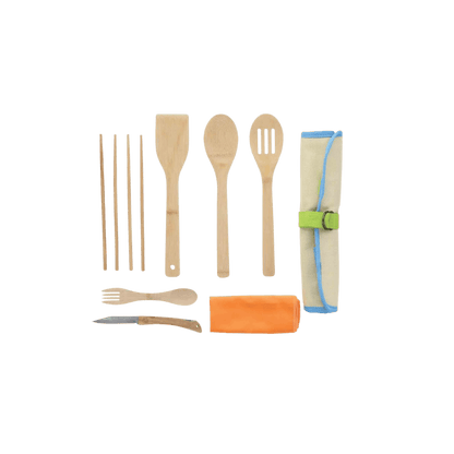 UST GEAR CAMP KITCHEN ROLL UP - SET VIEW