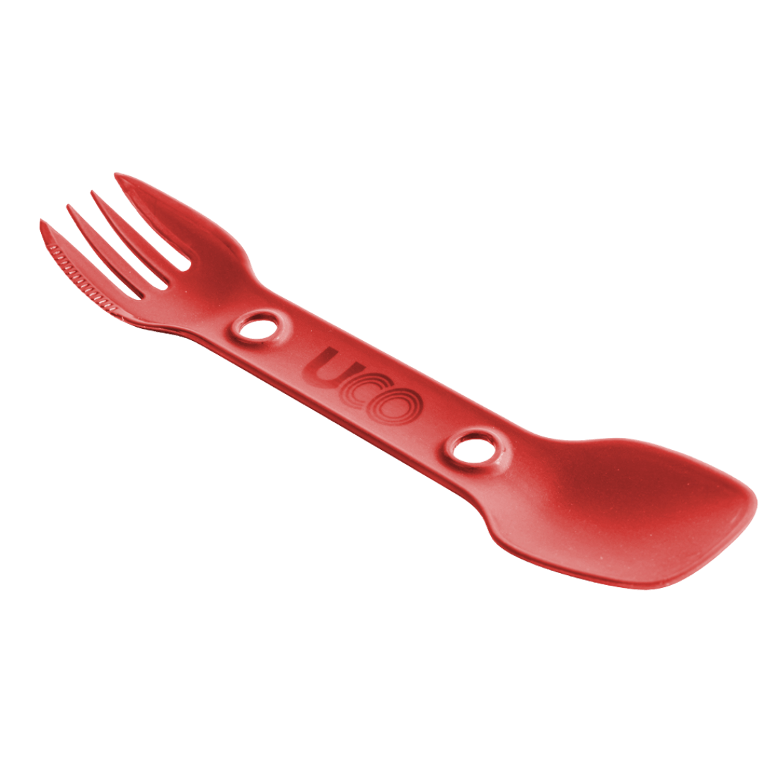 UCOGEAR ULTRA DURABLE FDA FOOD-SAFE UTILITY SPORKS_CHILI RED