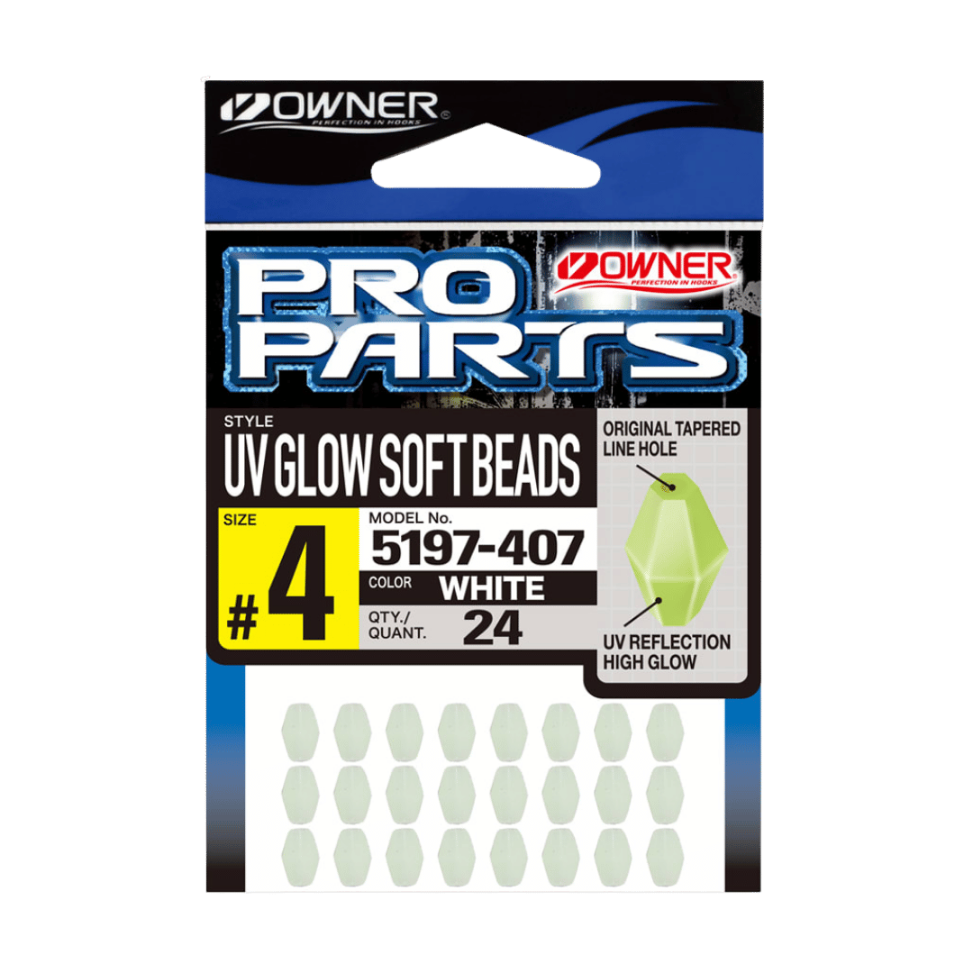 OWNER AMERICAN UV_SOFT_GLOW_BEADS_4_WHITE