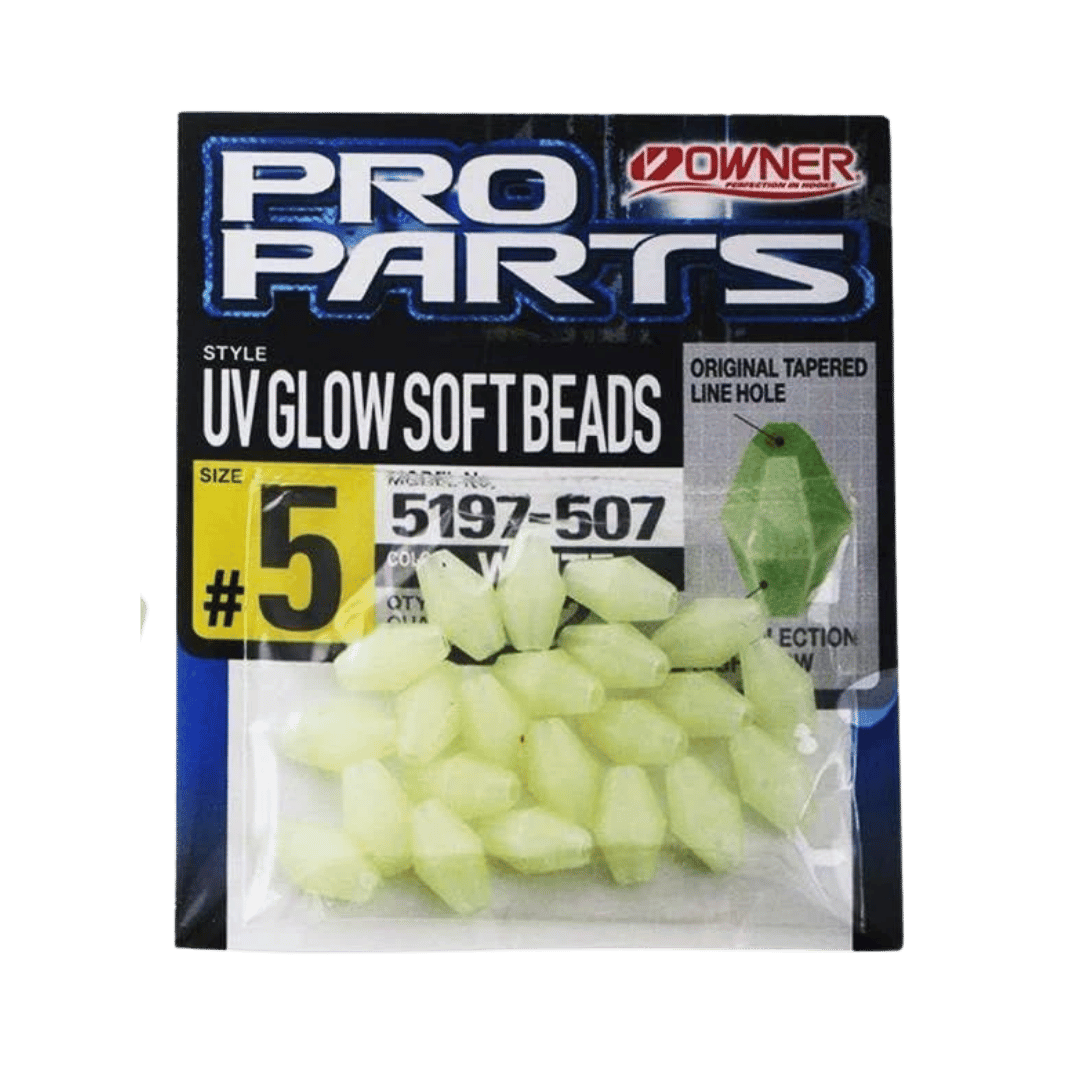 OWNER AMERICAN UV_SOFT_GLOW_BEADS_5_WHITE