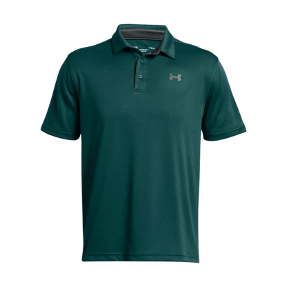 UNDER ARMOUR UA TECH POLO - HYDRO TEAL - FRONT VIEW