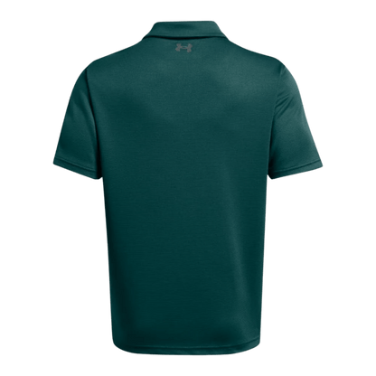 UNDER ARMOUR UA TECH POLO - HYDRO TEAL - BACK VIEW