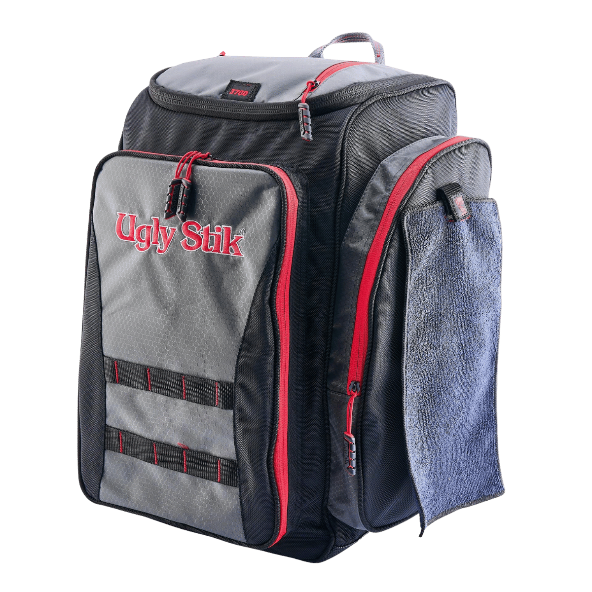  UGLY STIK 3700 DELUXE BACKPACK FRONT LEFT VIEW