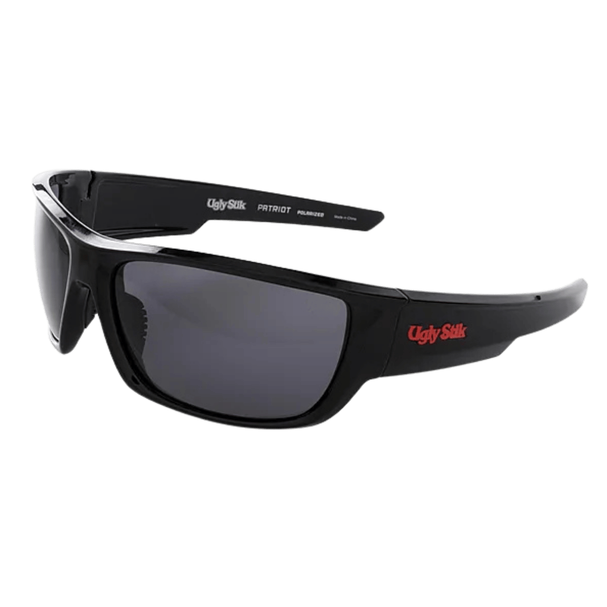UGLY STIK PATRIOT SUNGLASSES GLOSS BLACK/SMOKE 