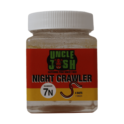 UNCLE JOSH BAIT PORK NIGHT CRAWLER IN JAR