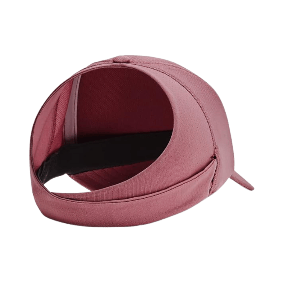 UNDER ARMOUR WOMEN'S BLITZING WRAPBACK CAP - PINK ELIXIR - BACK VIEW