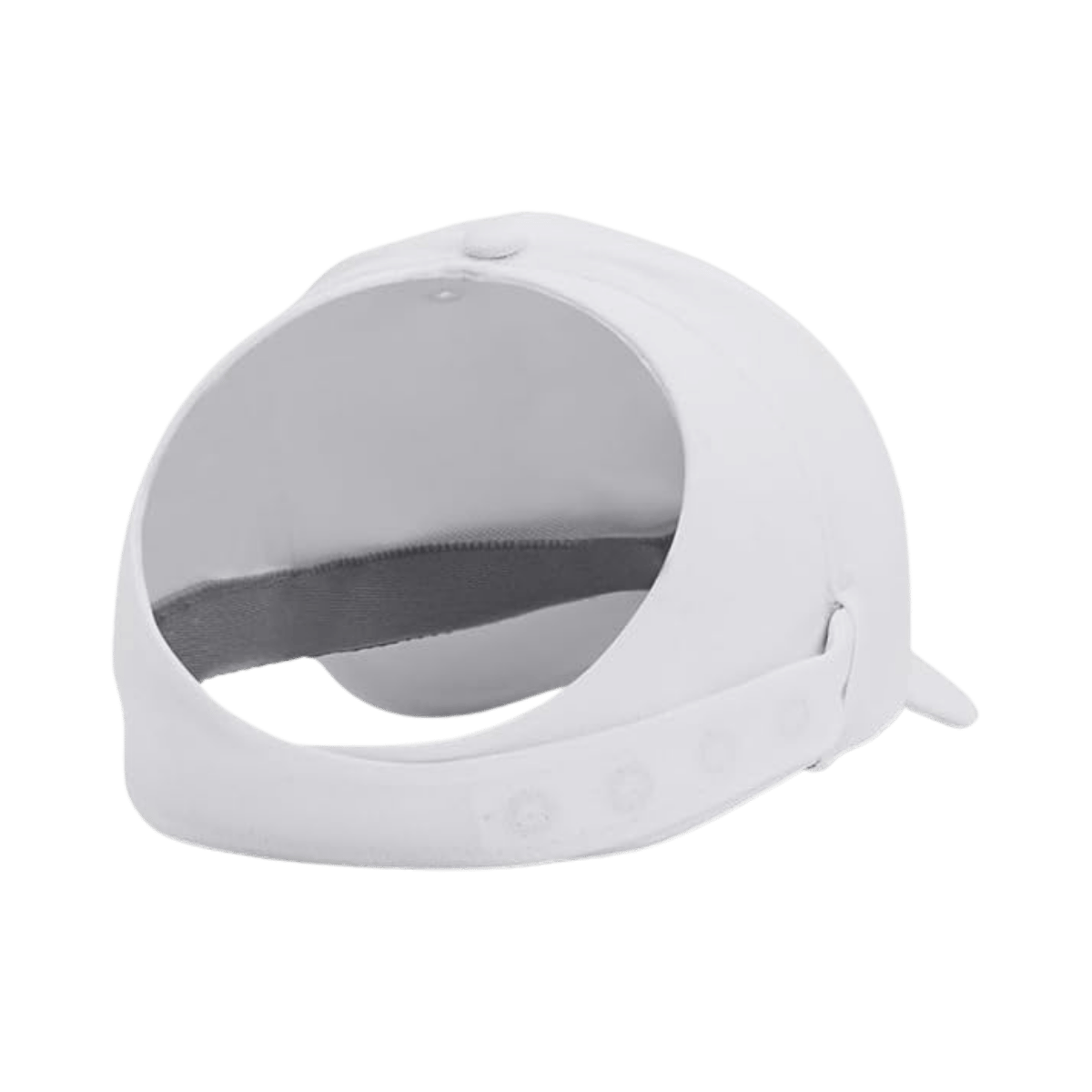 UNDER ARMOUR WOMEN'S BLITZING WRAPBACK CAP - WHITE - BACK VIEW
