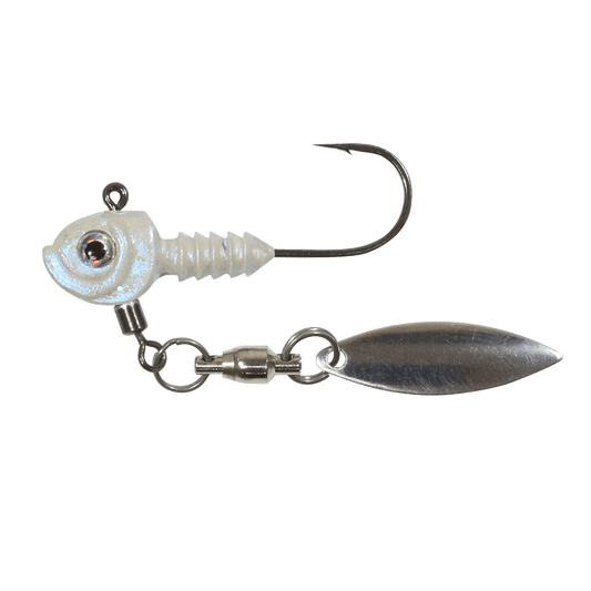 SMELTINATOR UNDERSPIN JIG GUSSY SHAD