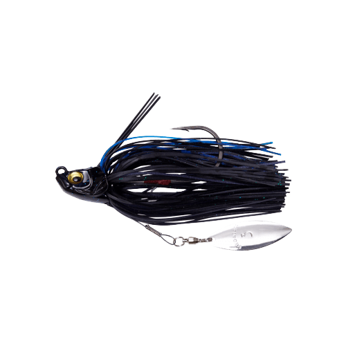 UOZE SWIMMER BASS JIG - 1/4oz BLACK BLUE