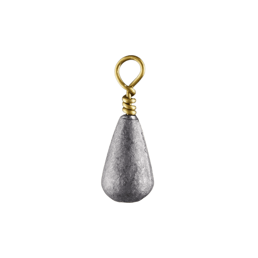 VANGUARD TACKLE LEAD SNAPLOC DIPSEY SINKER 2PK 1-3/4OZ