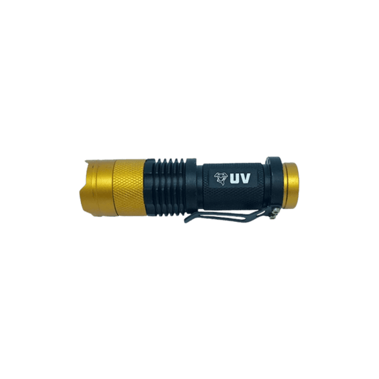 VENOM FLOATS NITE LITE UV FLASHLIGHT BLACK GOLD