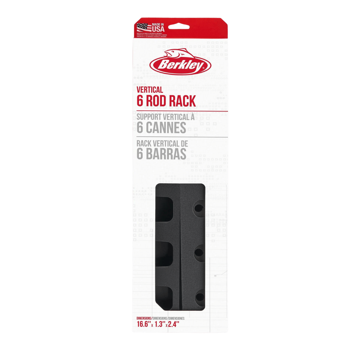 BERKLEY VERTICAL 6-ROD RACK IN PACK