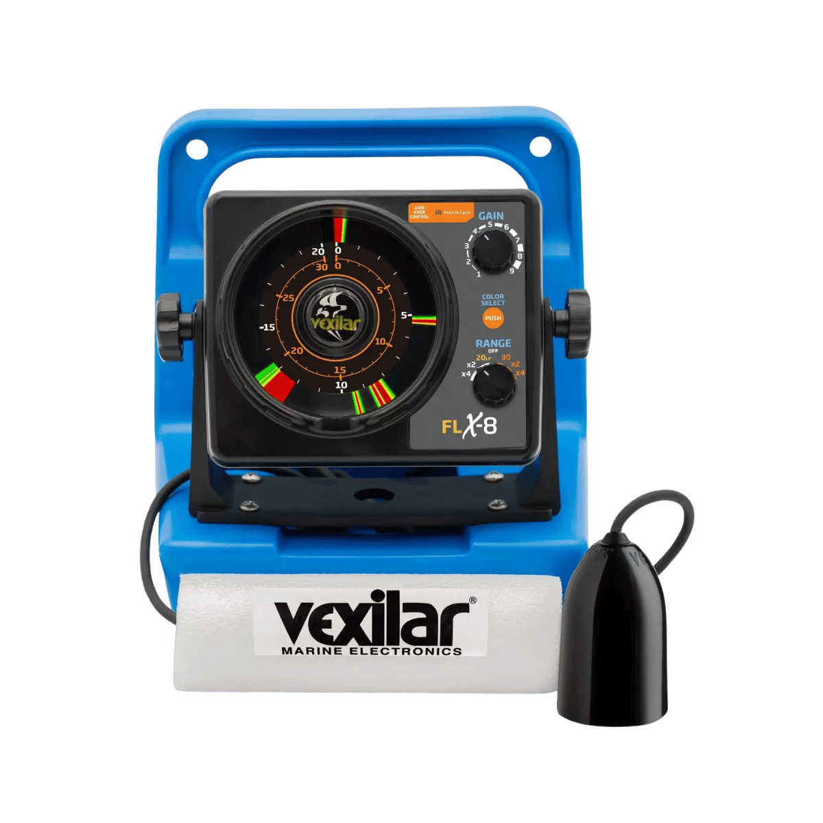 VEXILAR FLX-8 GENZ PK W/ 12° ICE DUCER IMAGE