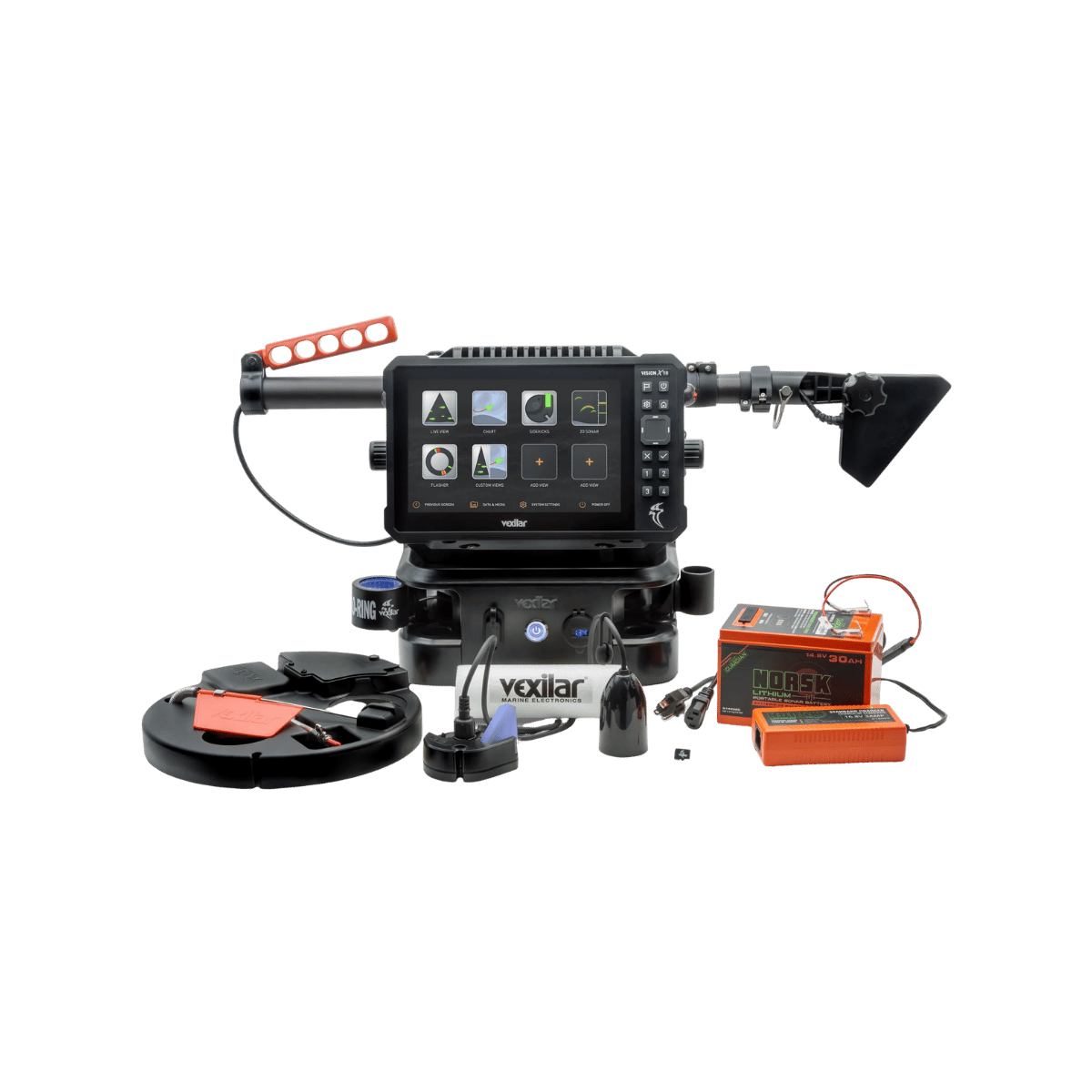 VEXILAR VISION X-10 LIVE PRO BUNDLE IMAGE