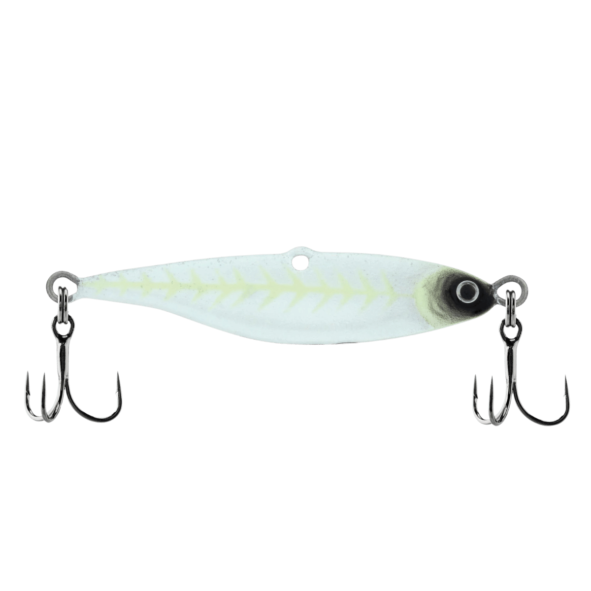 BERKLEY VIBRATO ICE FISHING LURE 1-1/2 - GHOSTESCENT