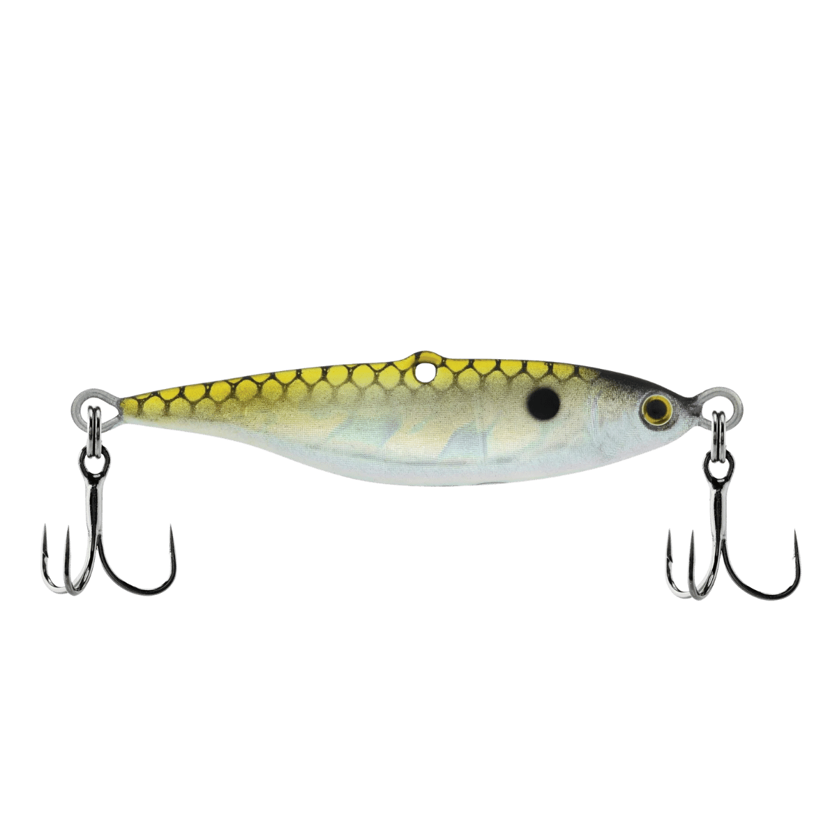 BERKLEY VIBRATO ICE FISHING LURE 1-3/4 - HOLO GREENIE