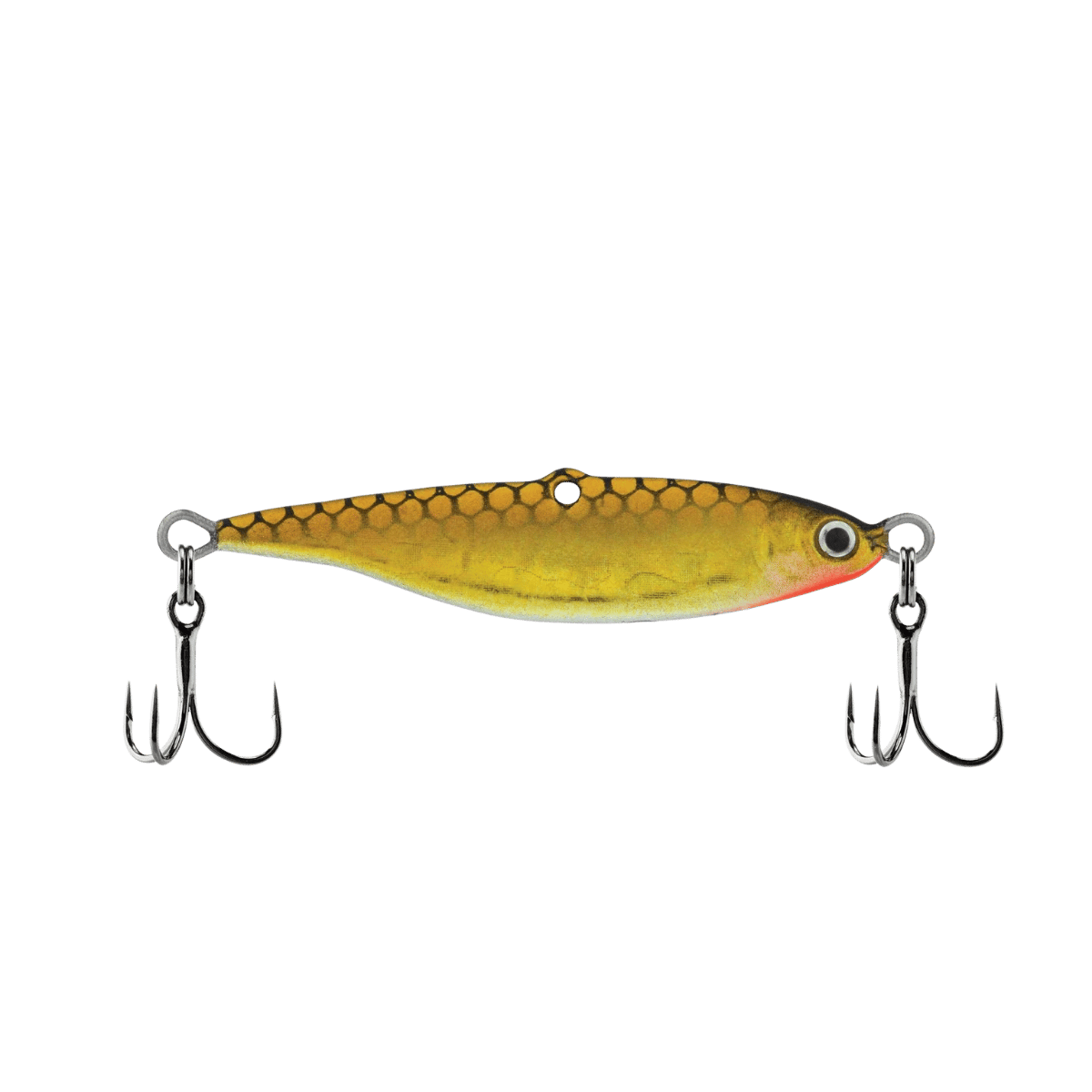 BERKLEY VIBRATO ICE FISHING LURE 2 IN - NAT GOLDEN SHINER