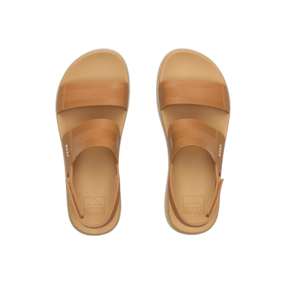REEF WOMEN'S WATER VISTA HIGHER - ALMOND/AMBROSIA - TOP VIEW