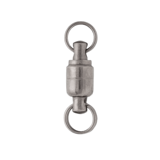 VMC BALL BEARING SWIVEL SPLIT RING #1 BLACK NICKEL