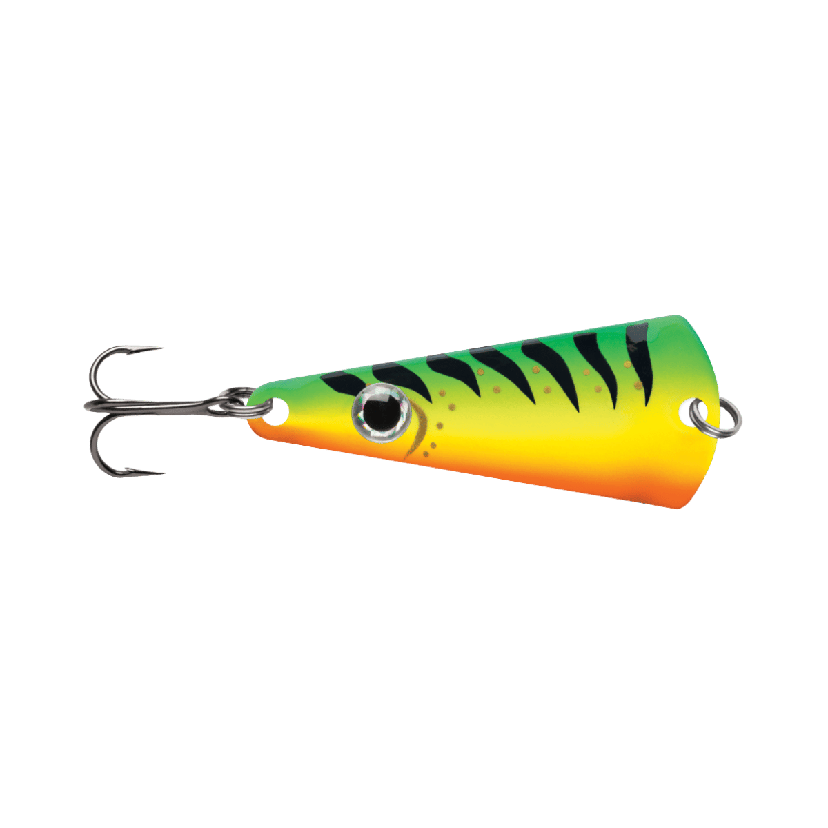 VMC BLADED TINGLER SPOON GLOW FIRE TIGER