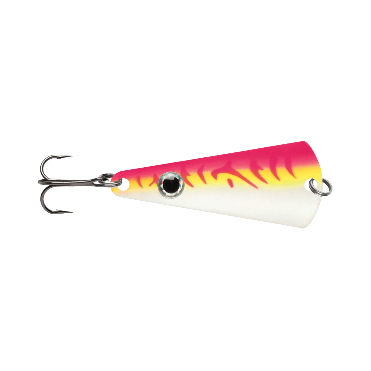 VMC BLADED TINGLER SPOON GLOW PINK FIRE UV