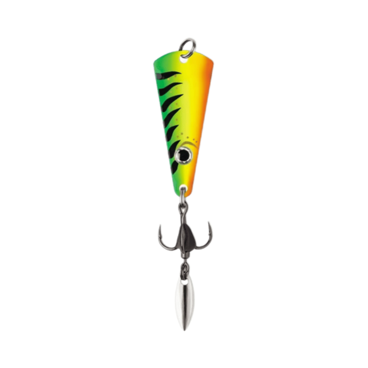 VMC BLADED TINGLER SPOON GLOW FIRE TIGER