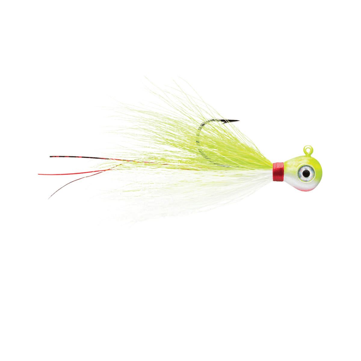 VMC BUCKTAIL JIG CHARTREUSE WHITE